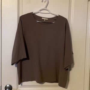Oversized crop Oak and Fort blouse